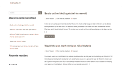 Desktop Screenshot of cccafe.nl