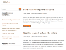 Tablet Screenshot of cccafe.nl
